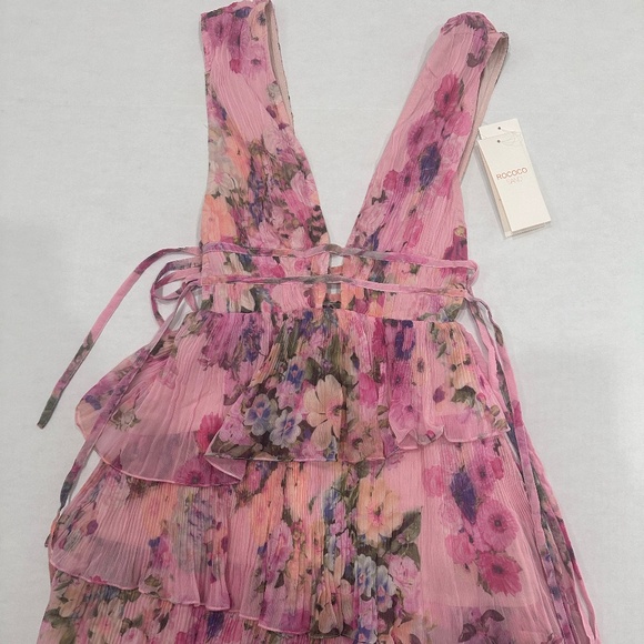 Rococo Sand Ruffle Mini Dress - Picture 7 of 10